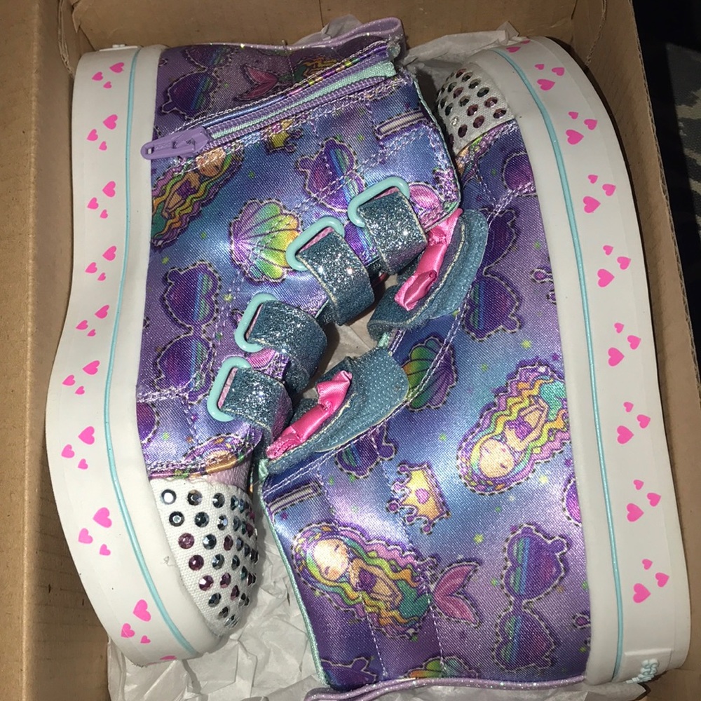 Twinkle Toes light up sneakers.